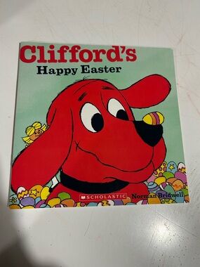 (3/$10) Clifford’s Happy Easter paperback book